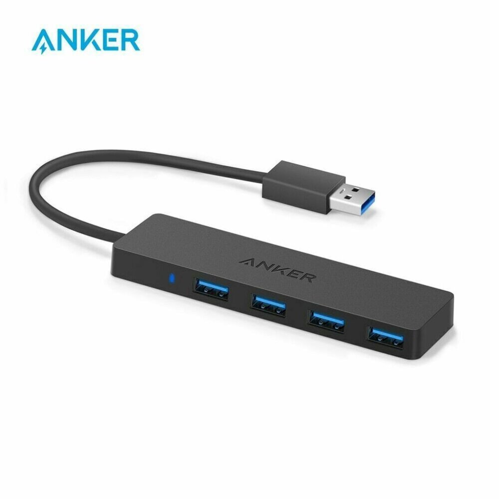🔥 🔥Anker 4-Port USB 3.0 Ultra Slim Data Hub for Macbook Pro or any Laptop